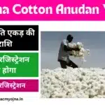 Haryana Cotton Anudan Yojana