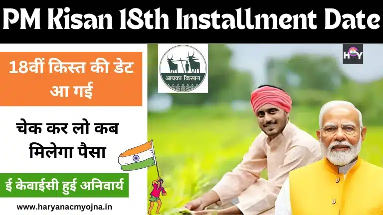 PM Kisan 18th Installment Date