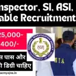 NIA Inspector, SI, ASI, Head Constable Recruitment 2024